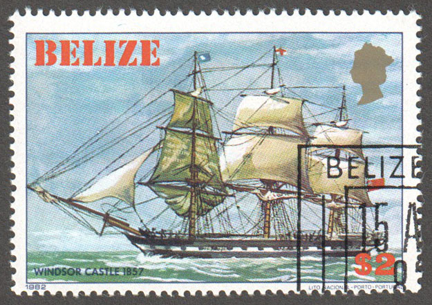 Belize Scott 614 Used - Click Image to Close